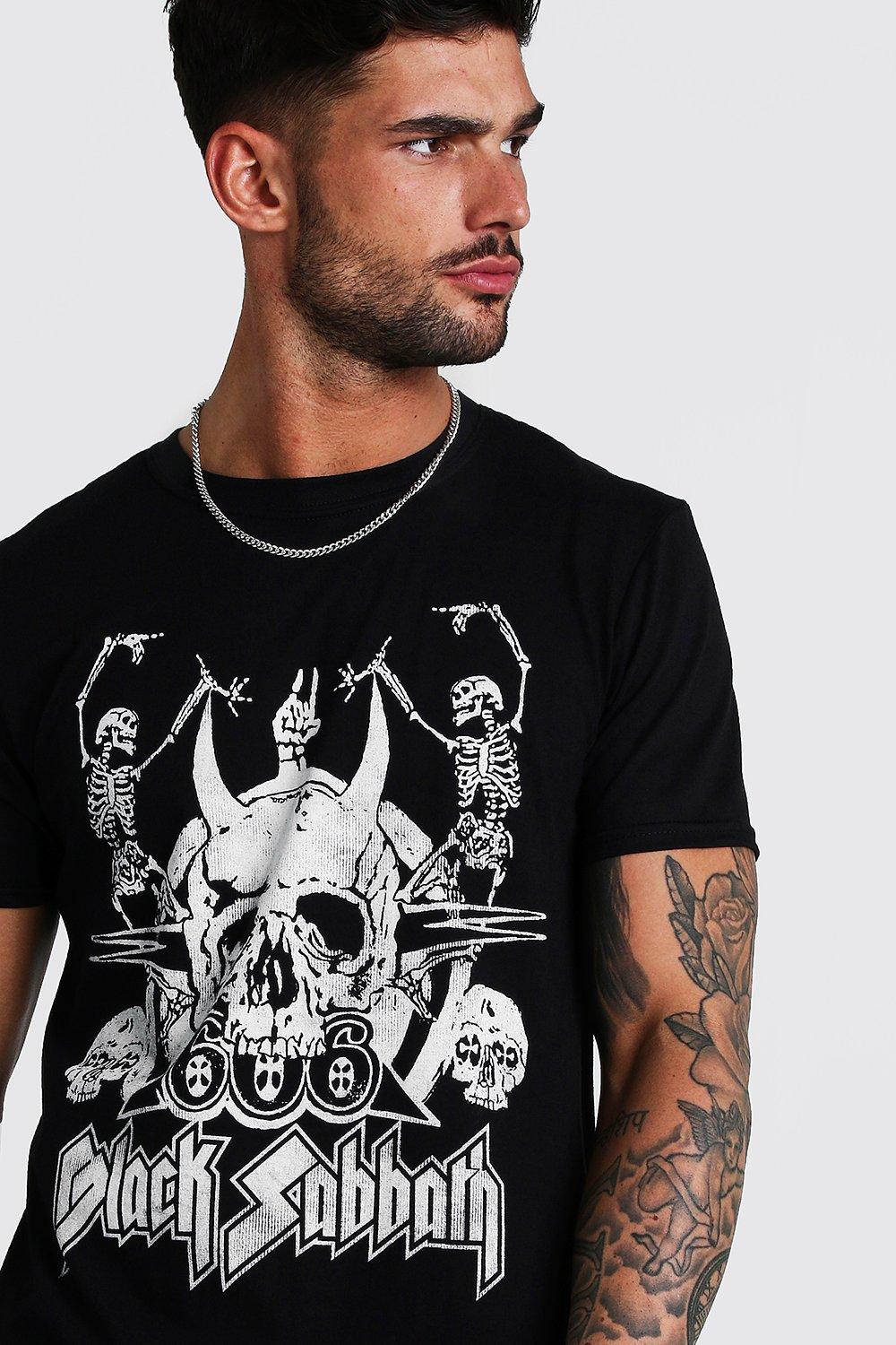 Black sabbath t shirt uk sales