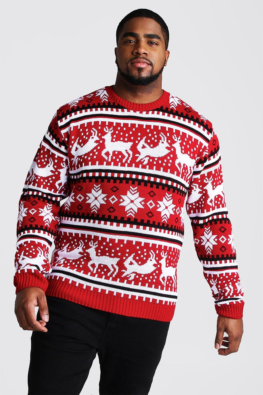 cheap plus size christmas jumpers