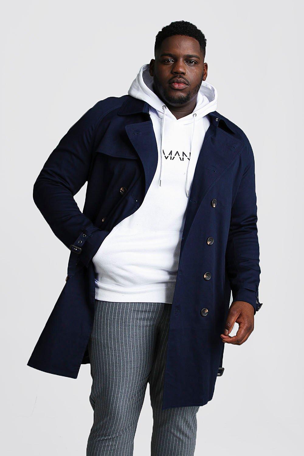 plus size trench coats canada