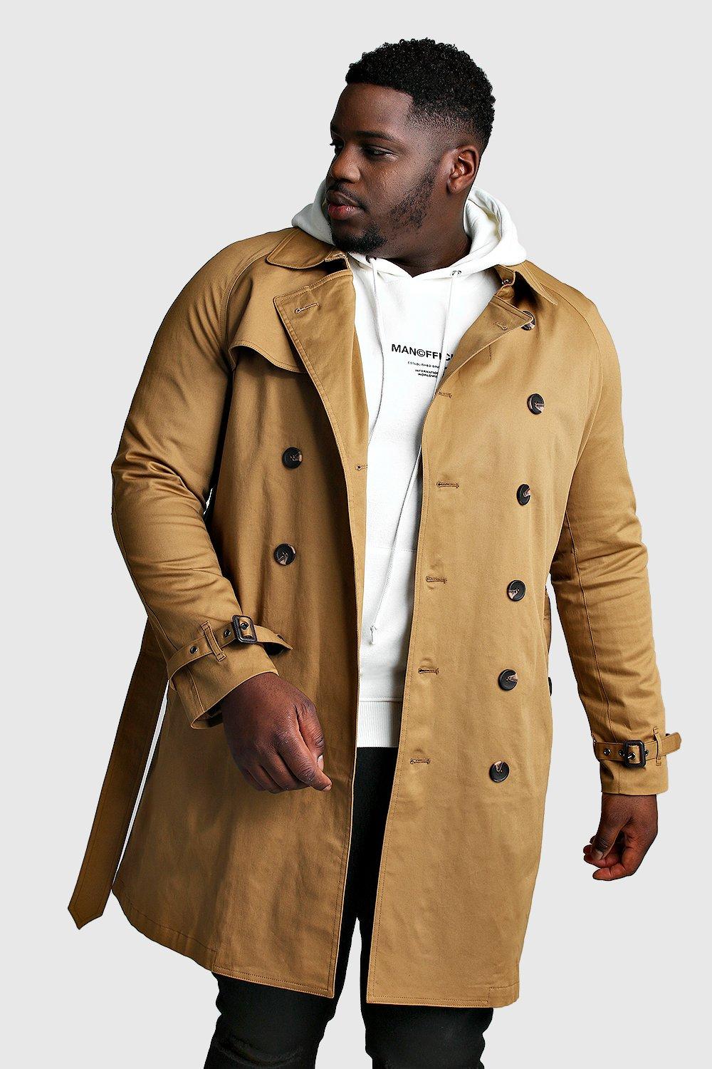 big mens trench coat