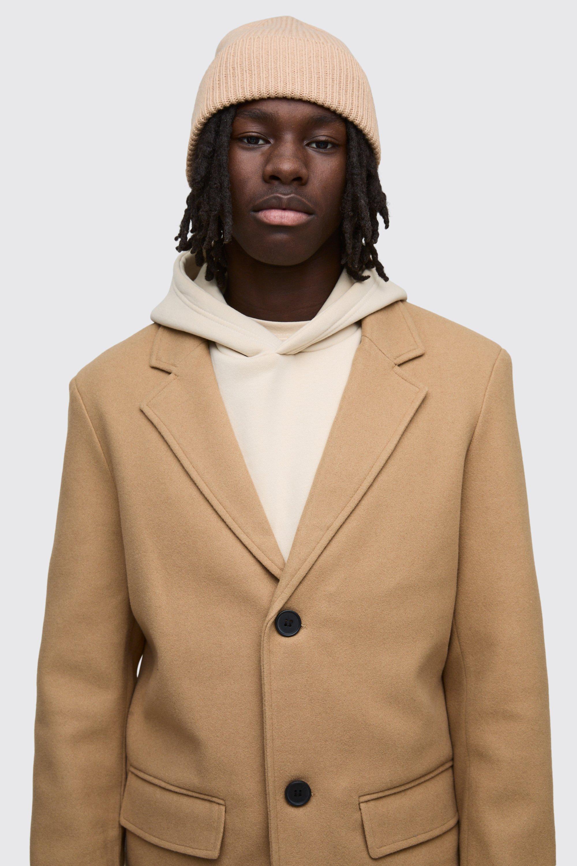 Mens camel coat outlet sale