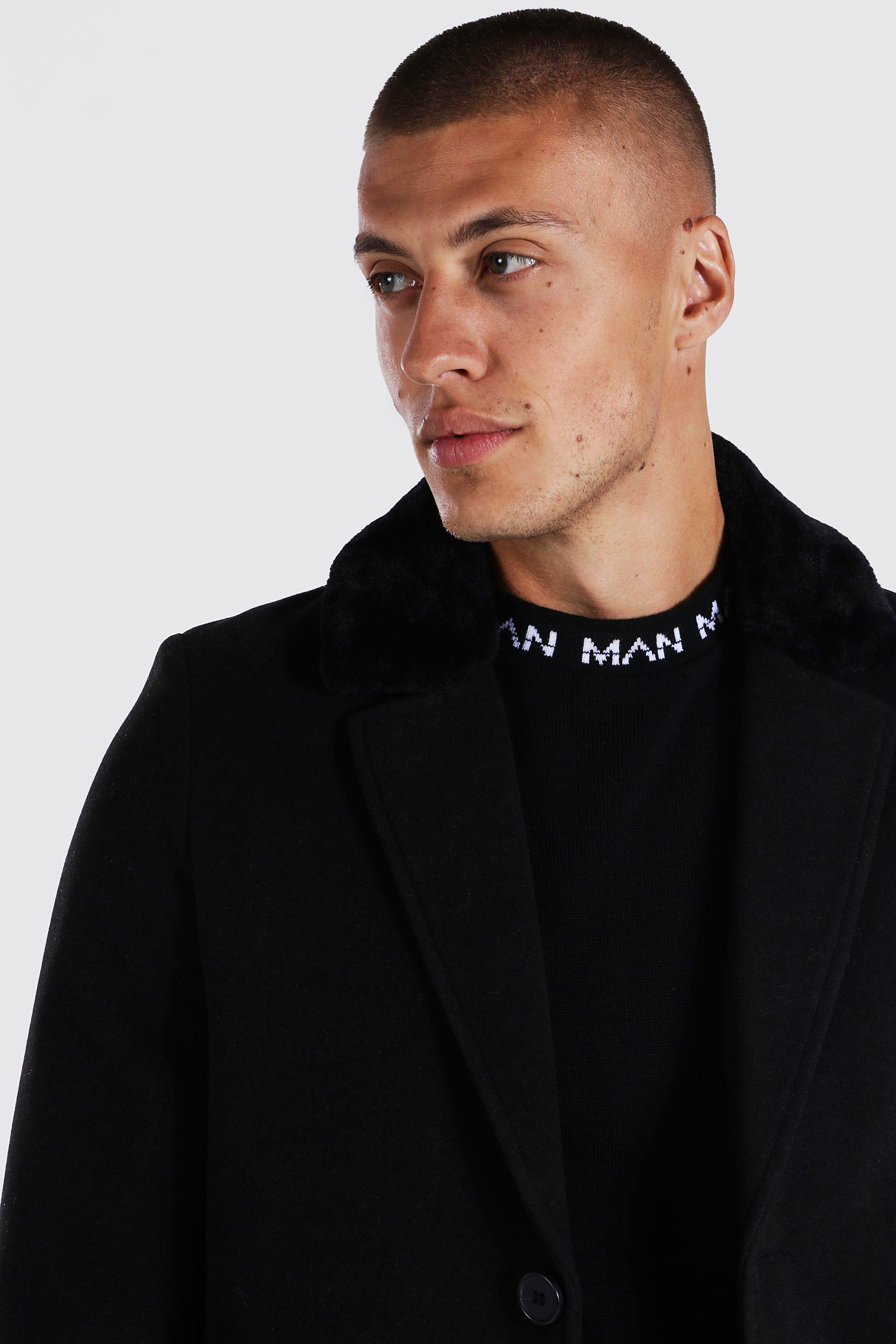 Boohoo man sale smart coat