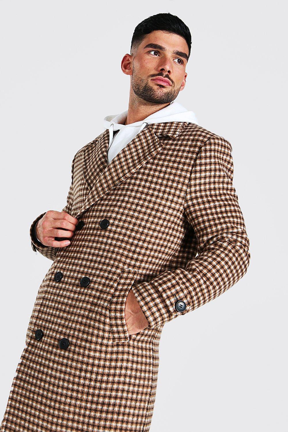 Boohoo man clearance overcoat