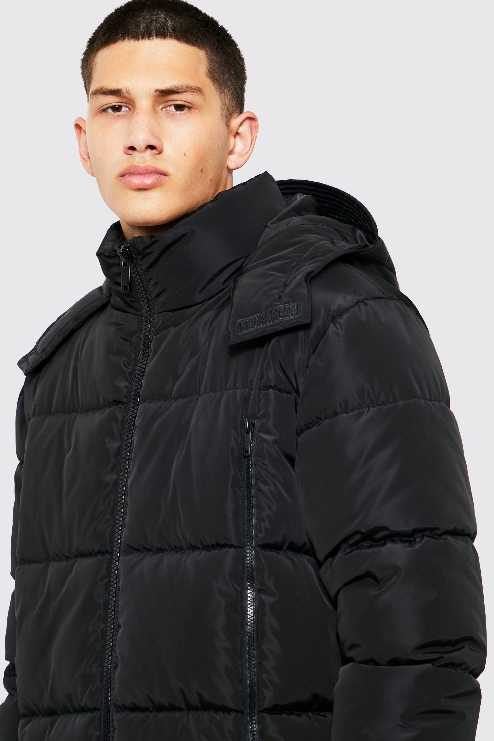 Boohoo puffer 2025 jacket mens