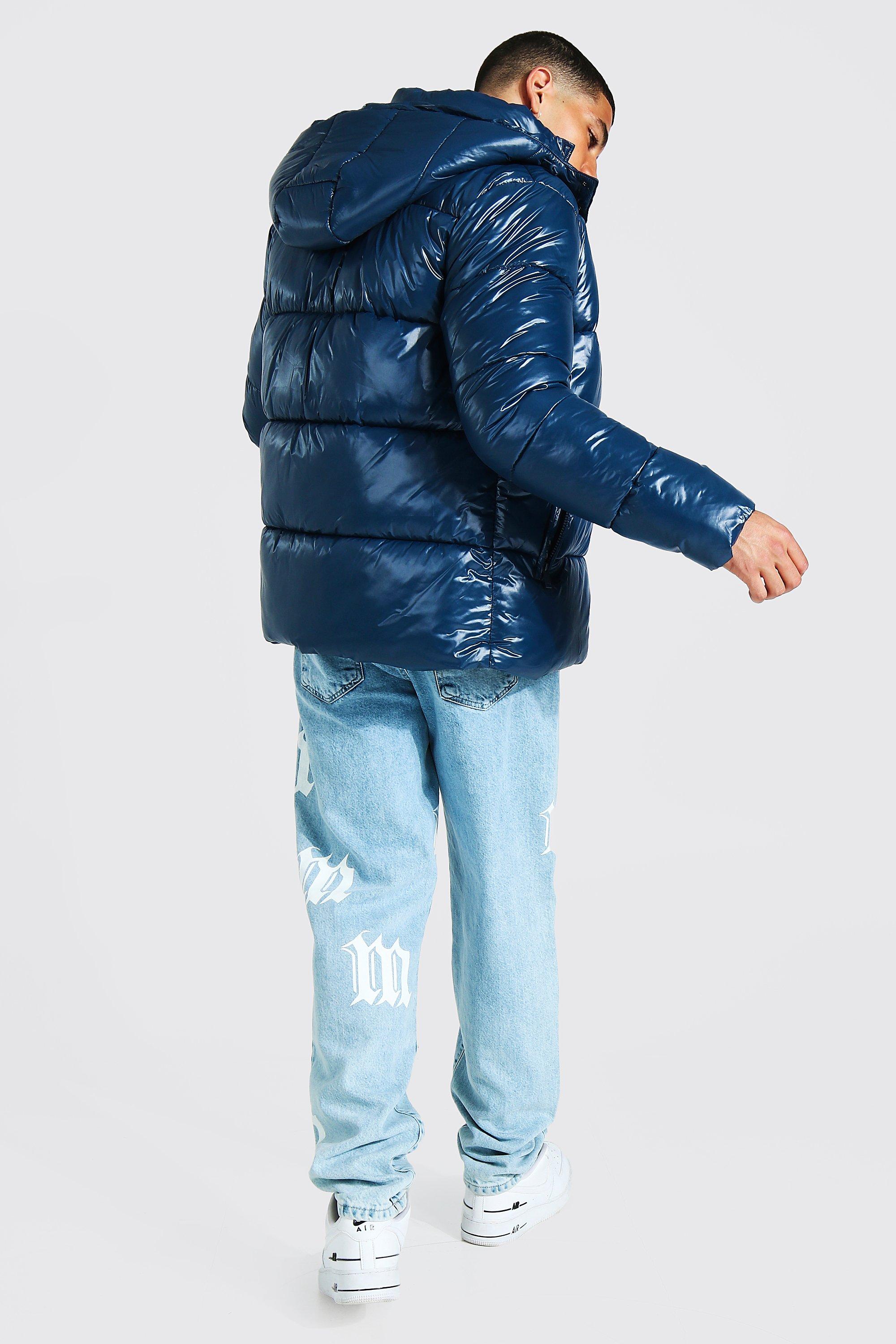 Tommy jeans high outlet shine puffer jacket