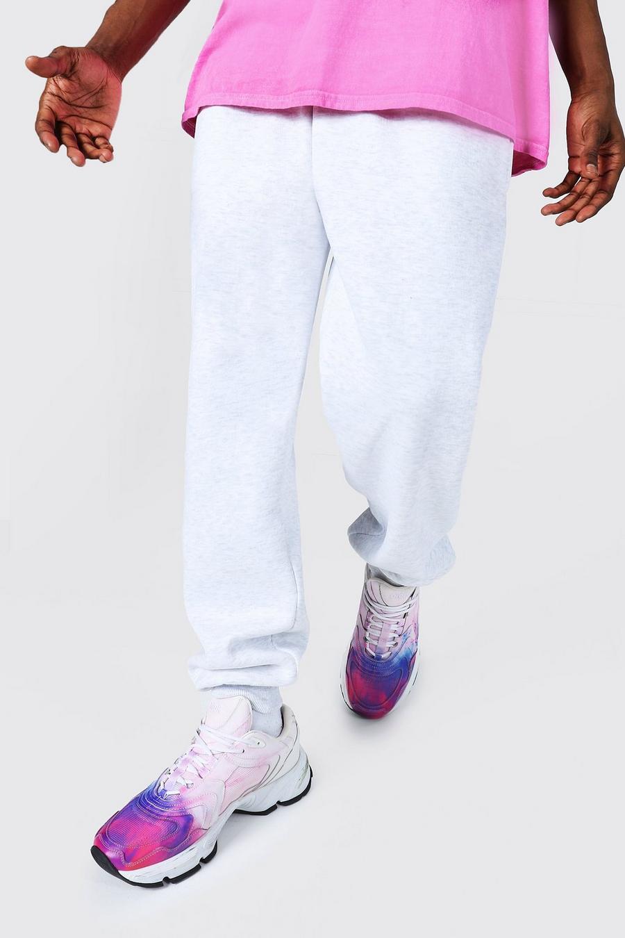 Ash grey Loose Fit Joggers image number 1