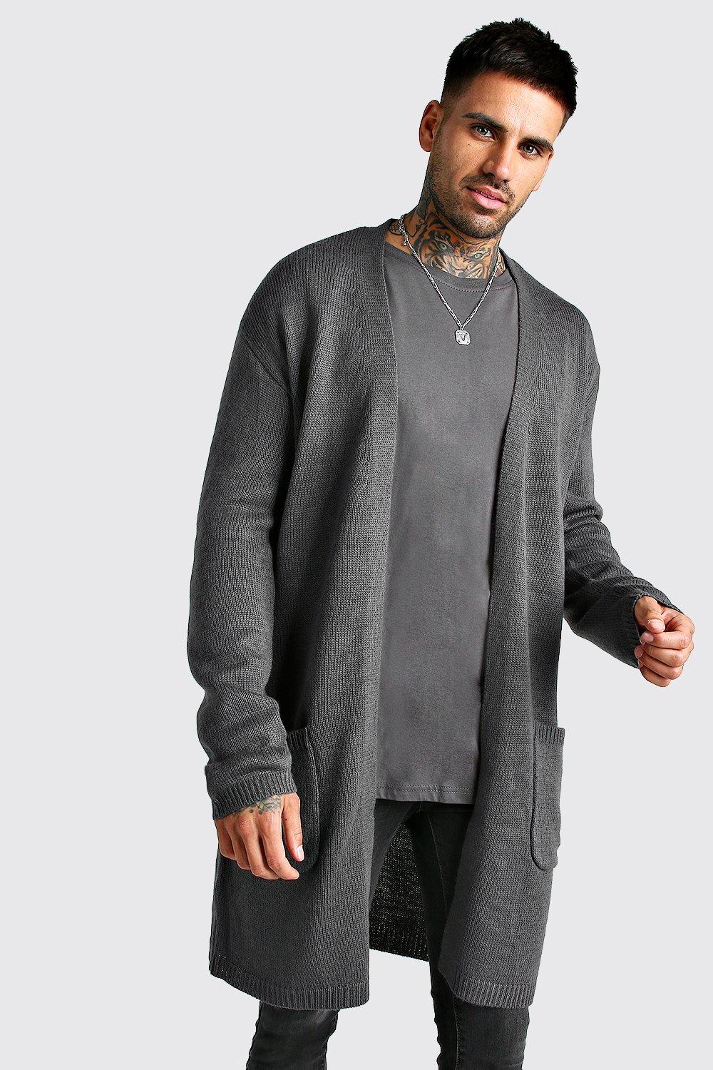 longline edge to edge cardigan