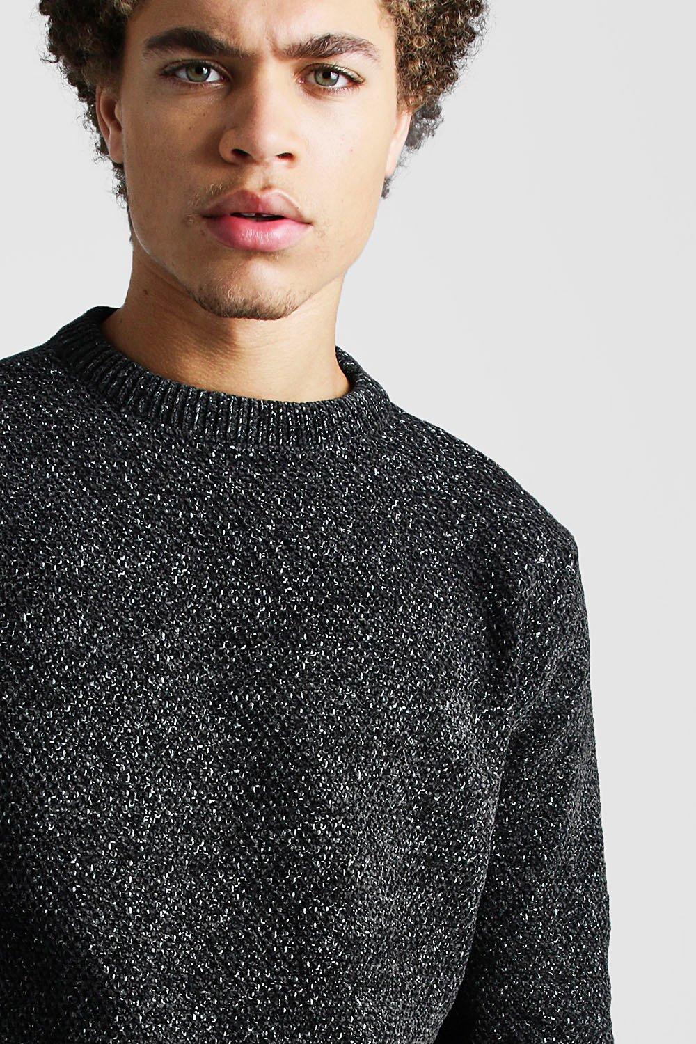 Crew Neck Chenille Sweater