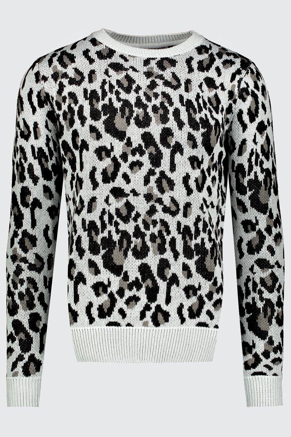 Pull leopard homme hot sale