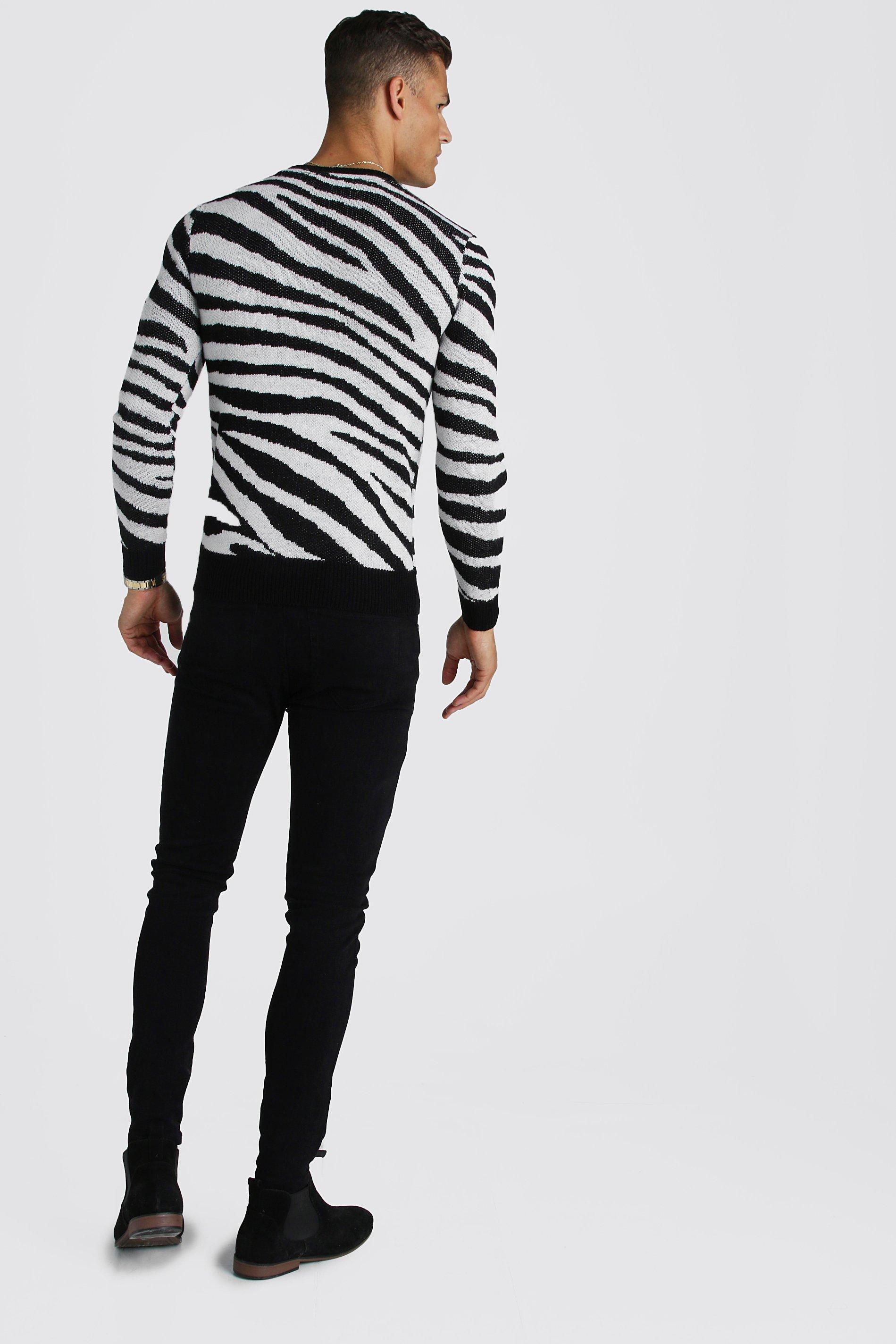 Totem Zebra Crewneck XLサイズ　レッチリ　ゼブラ 000000002070_3_rdZvaar.jpg