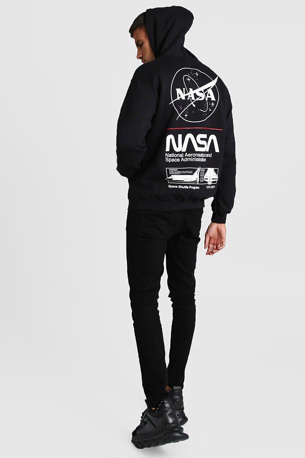 nasa tie dye hoodie