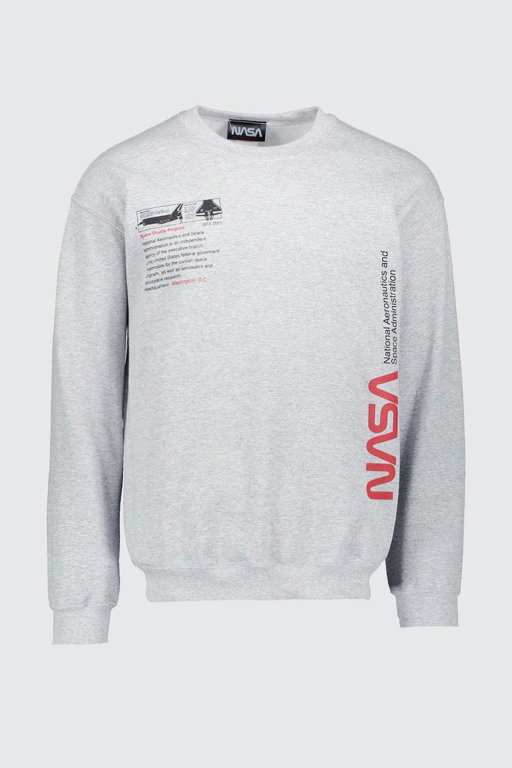 grey nasa sweatshirt