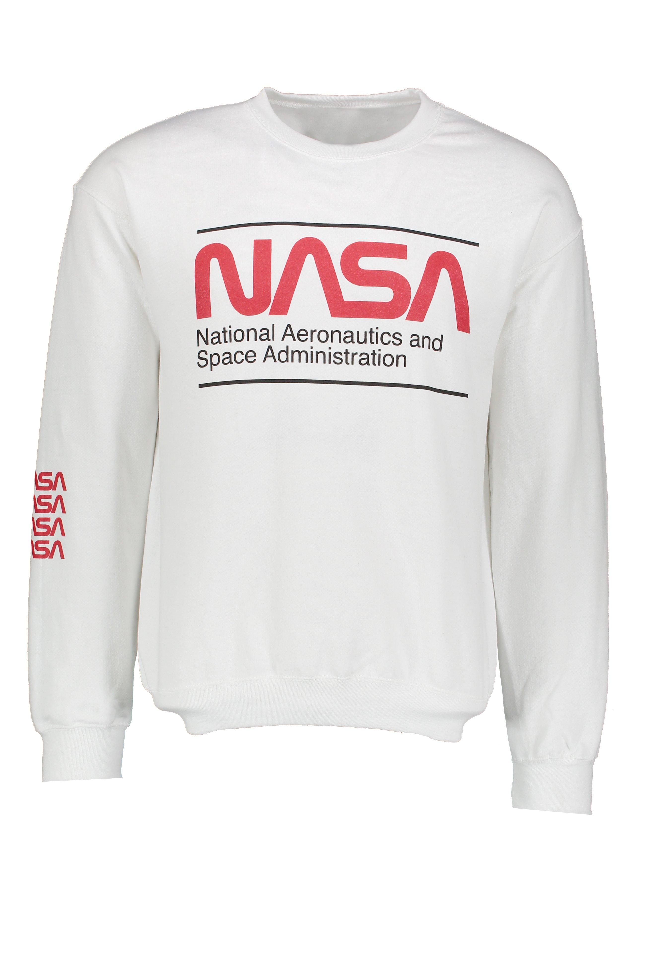 nasa white sweater