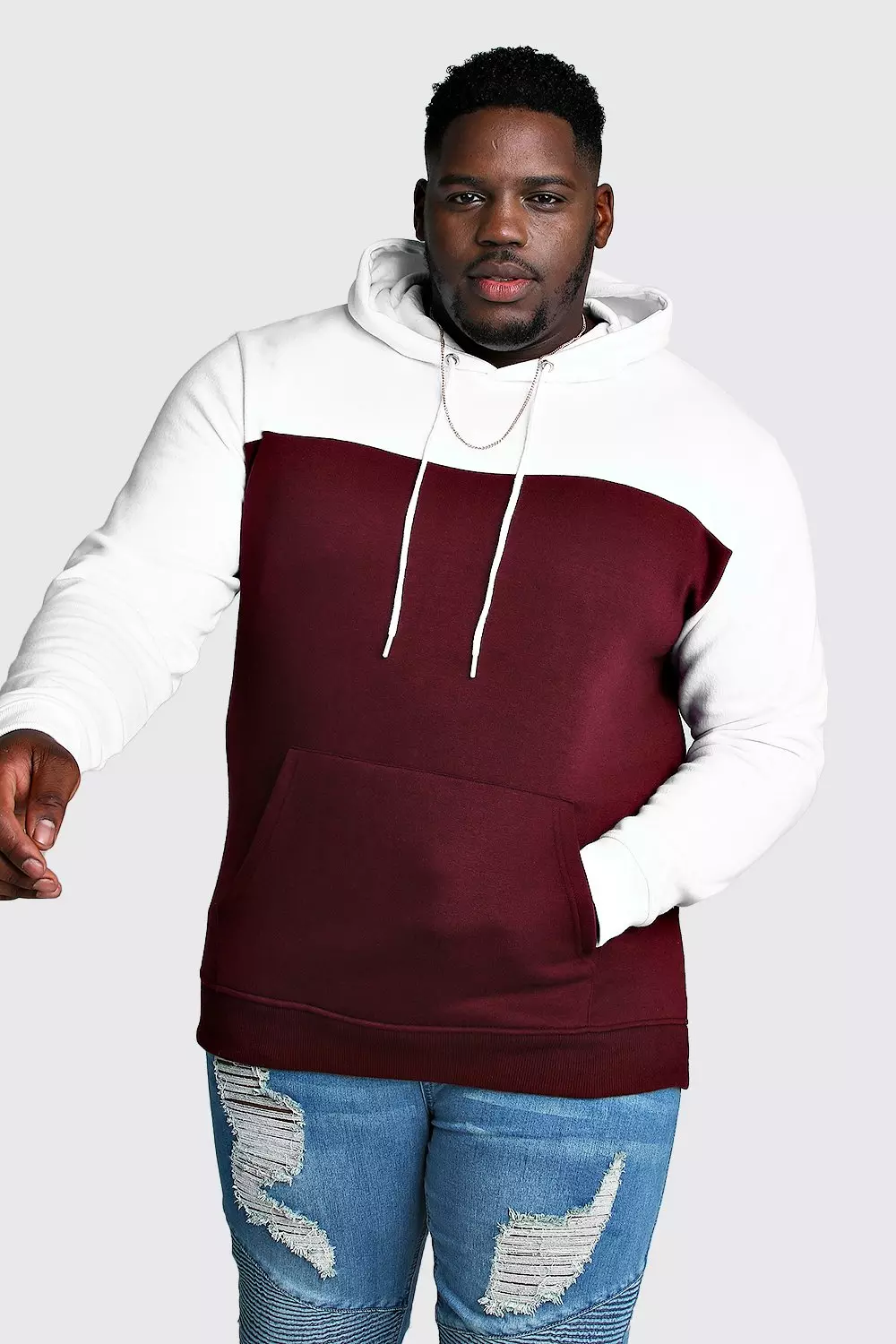 Wine colour hot sale hoodie