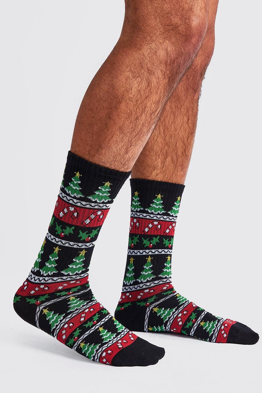 Christmas Print Sock image number 1