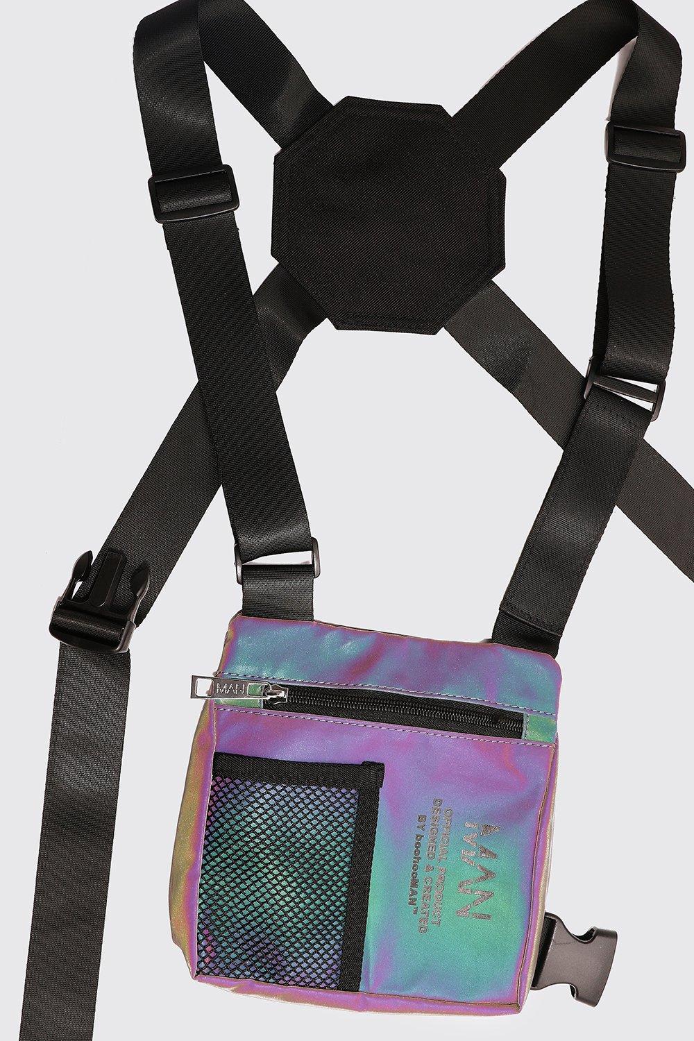 Reflective man bag on sale