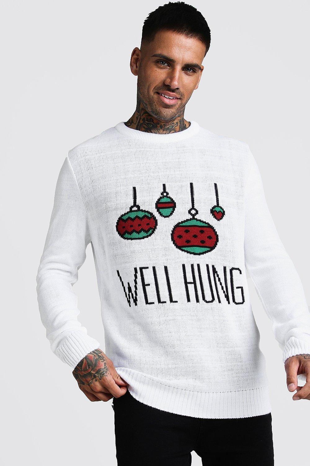 mens christmas jumper boohoo