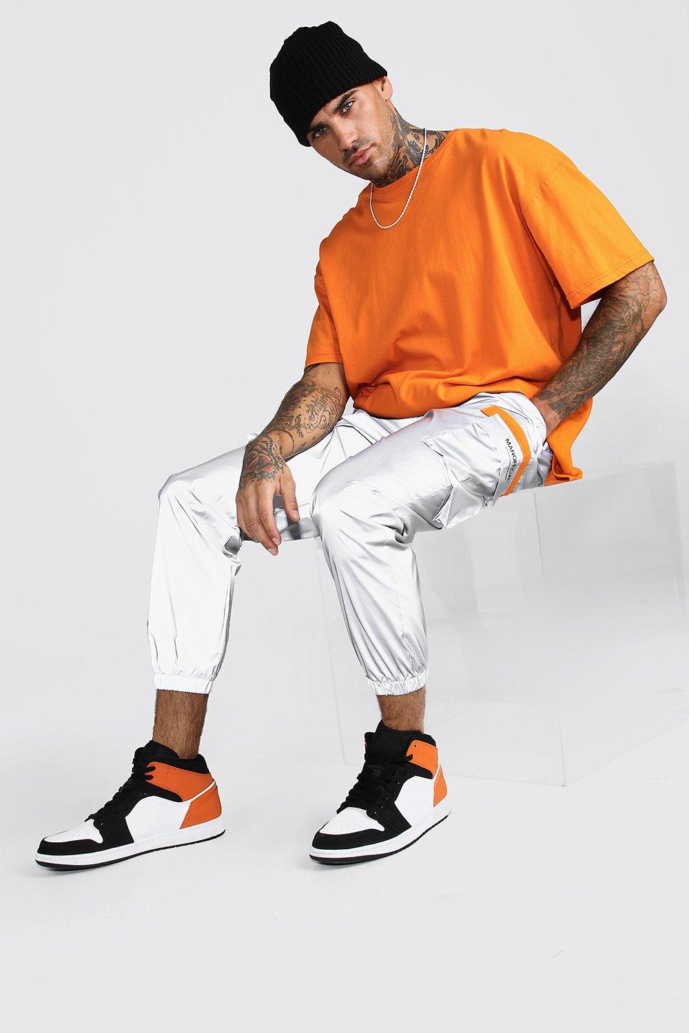 boohoo man cargo joggers