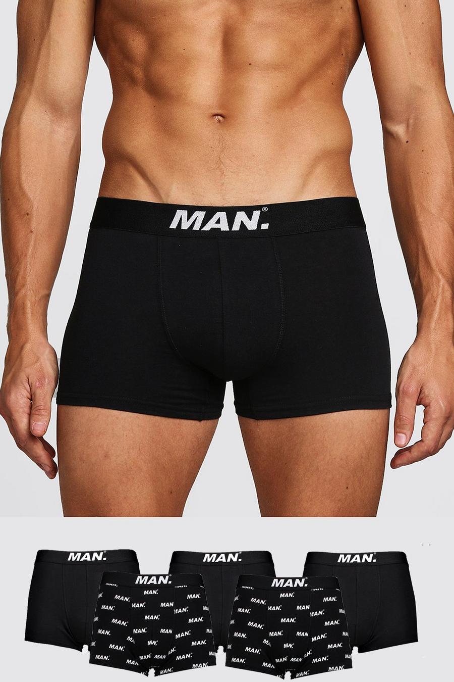 5 Pack MAN Dot Mixed Trunk image number 1