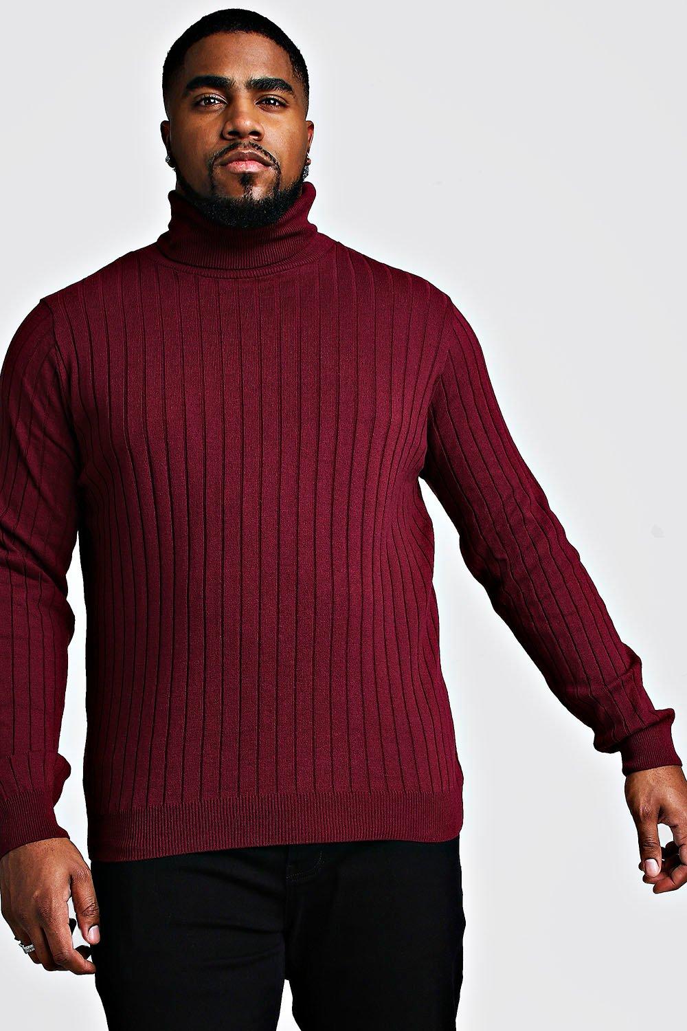 plus size polo neck jumpers