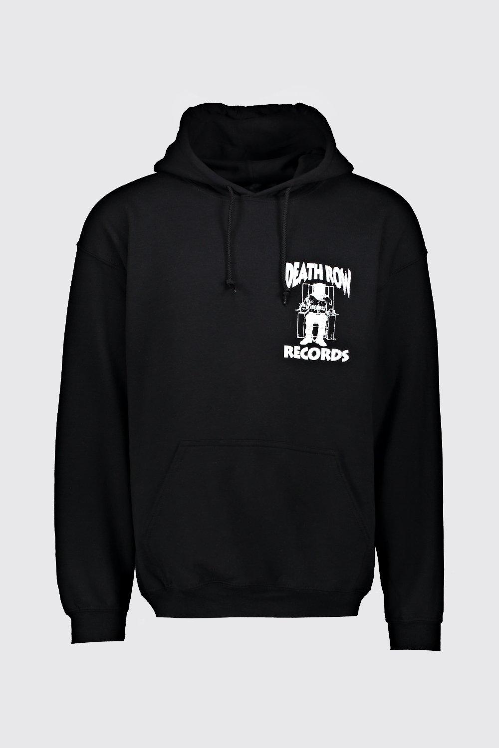 Oversized Death Row License Hoodie