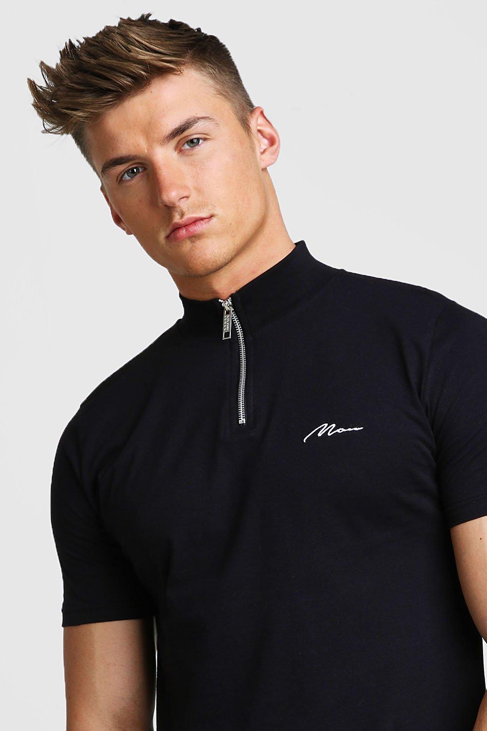 polo turtleneck zip up