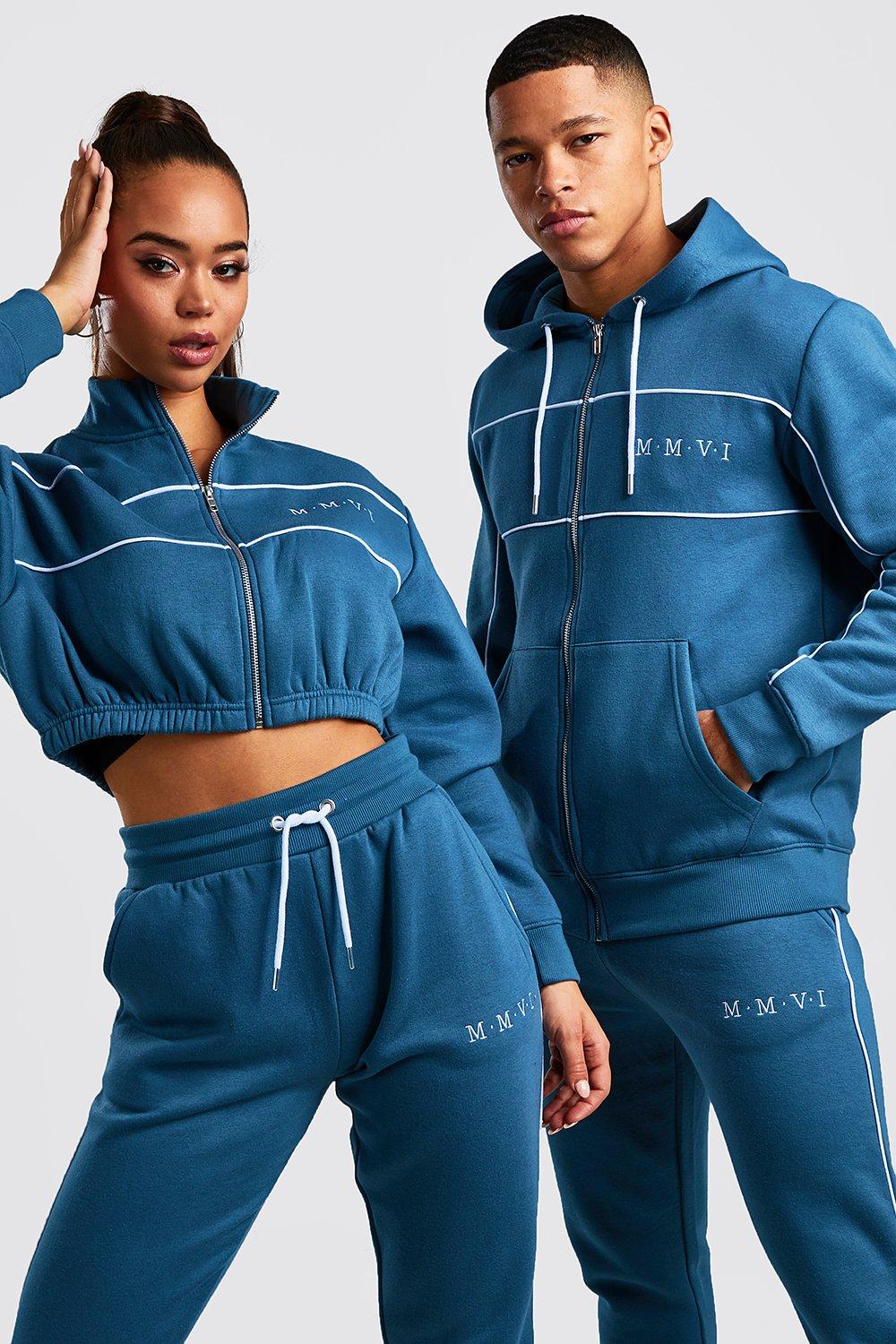 Hers Funnel Zip & Jogger Tracksuit Set