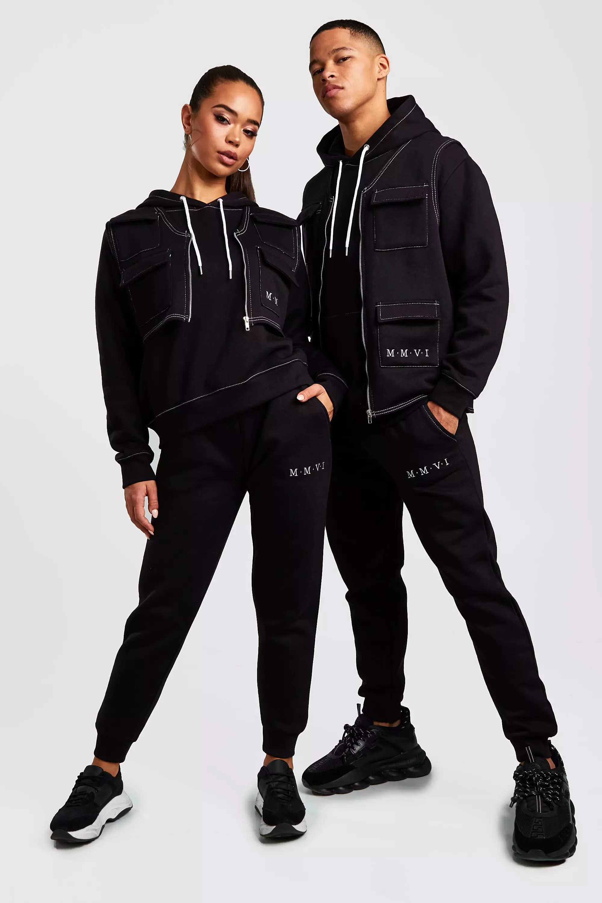 His and hers tracksuits hot sale boohoo