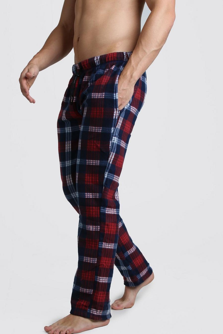 Check Polar Fleece Lounge Pant image number 1