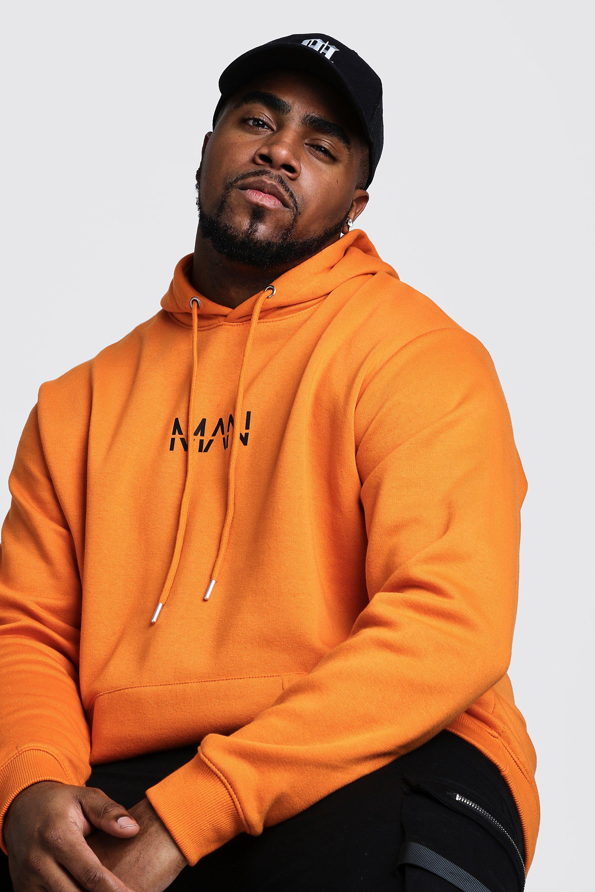 Plus Size MAN Dash Hoodie boohoo DK