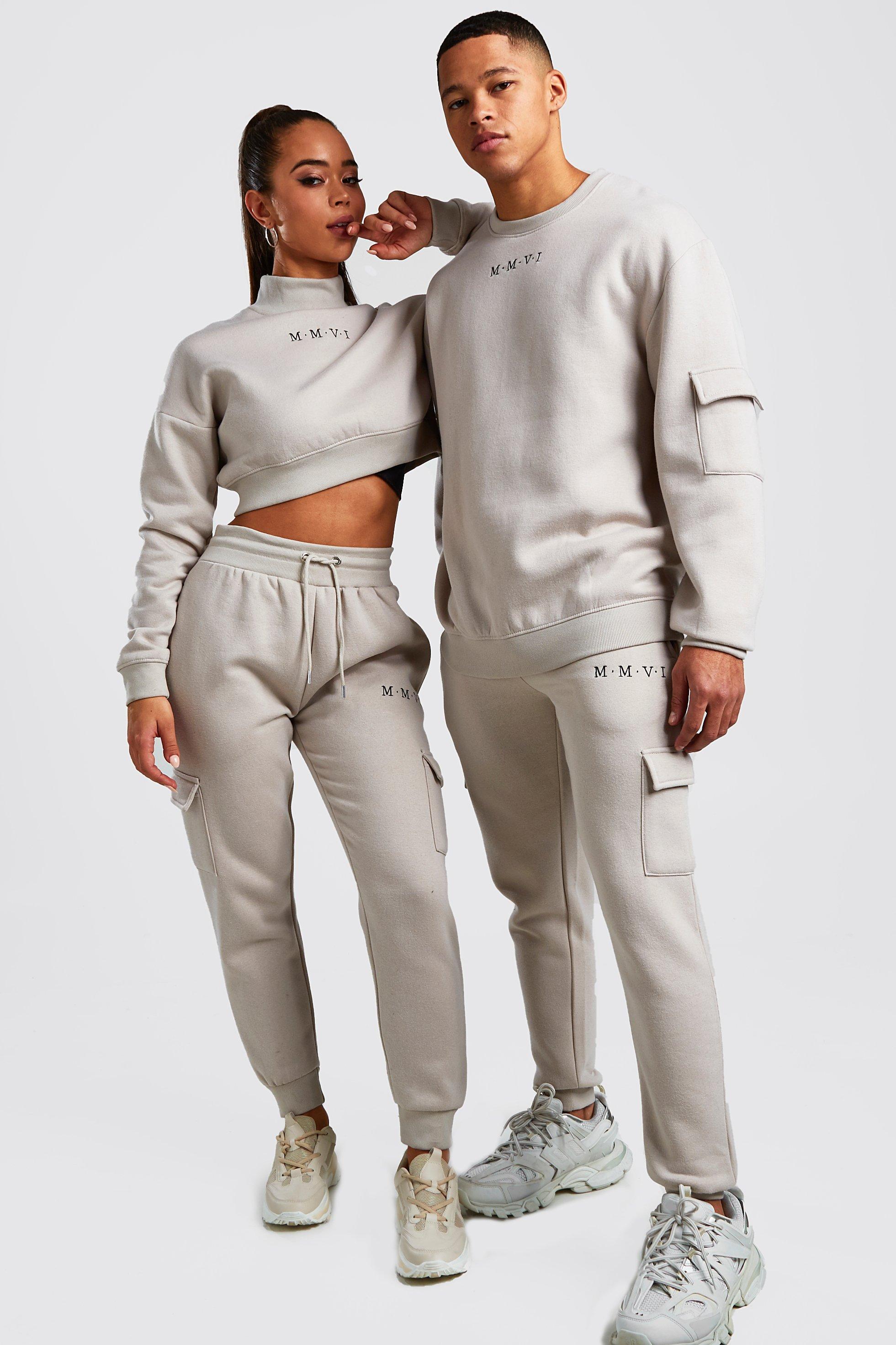 boohoo his and hers tracksuits