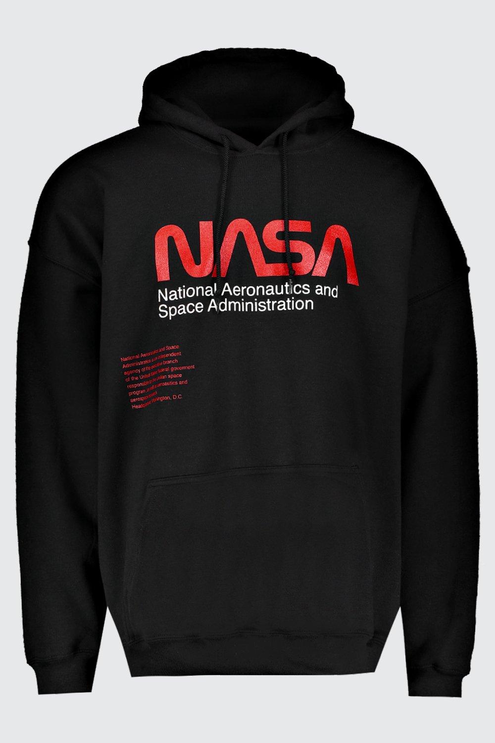 Plus Size NASA License Hoodie