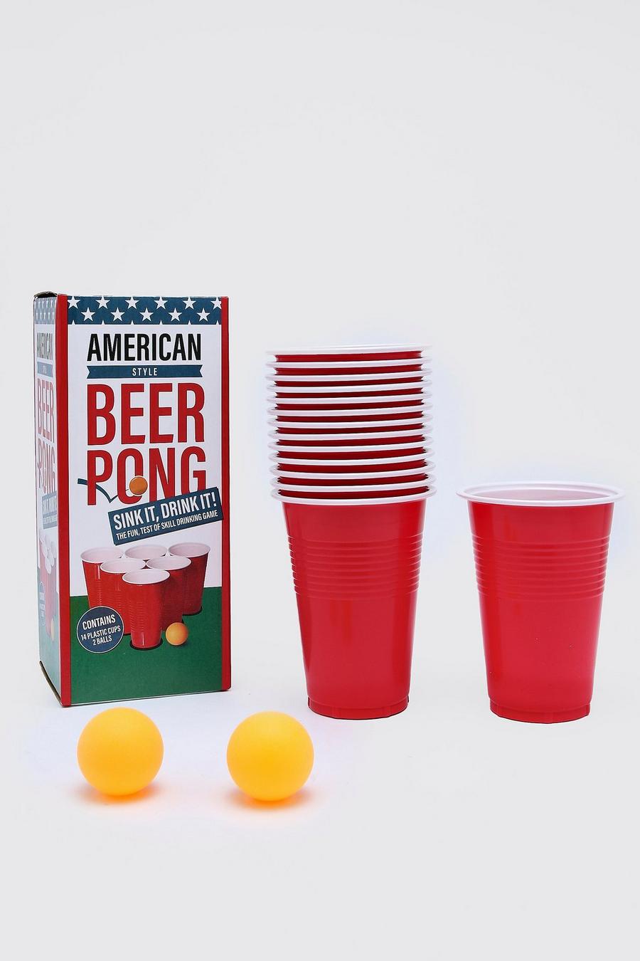 Red Beer Pong Spel image number 1