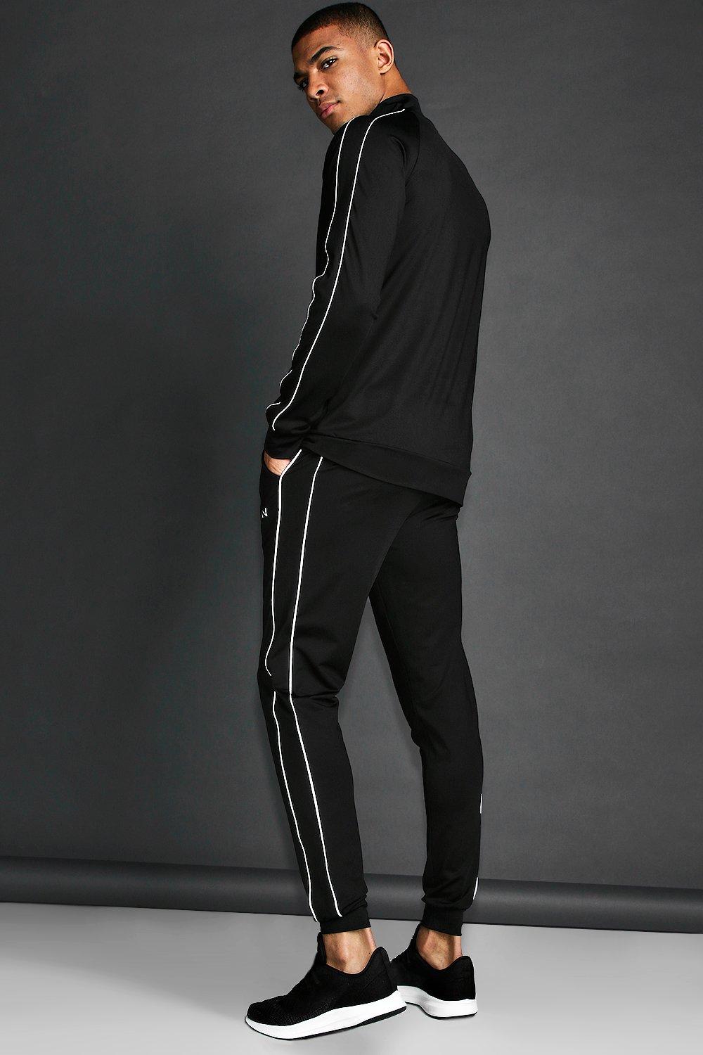 Reflective Piping Tracksuit – Mitchell Hues LLC