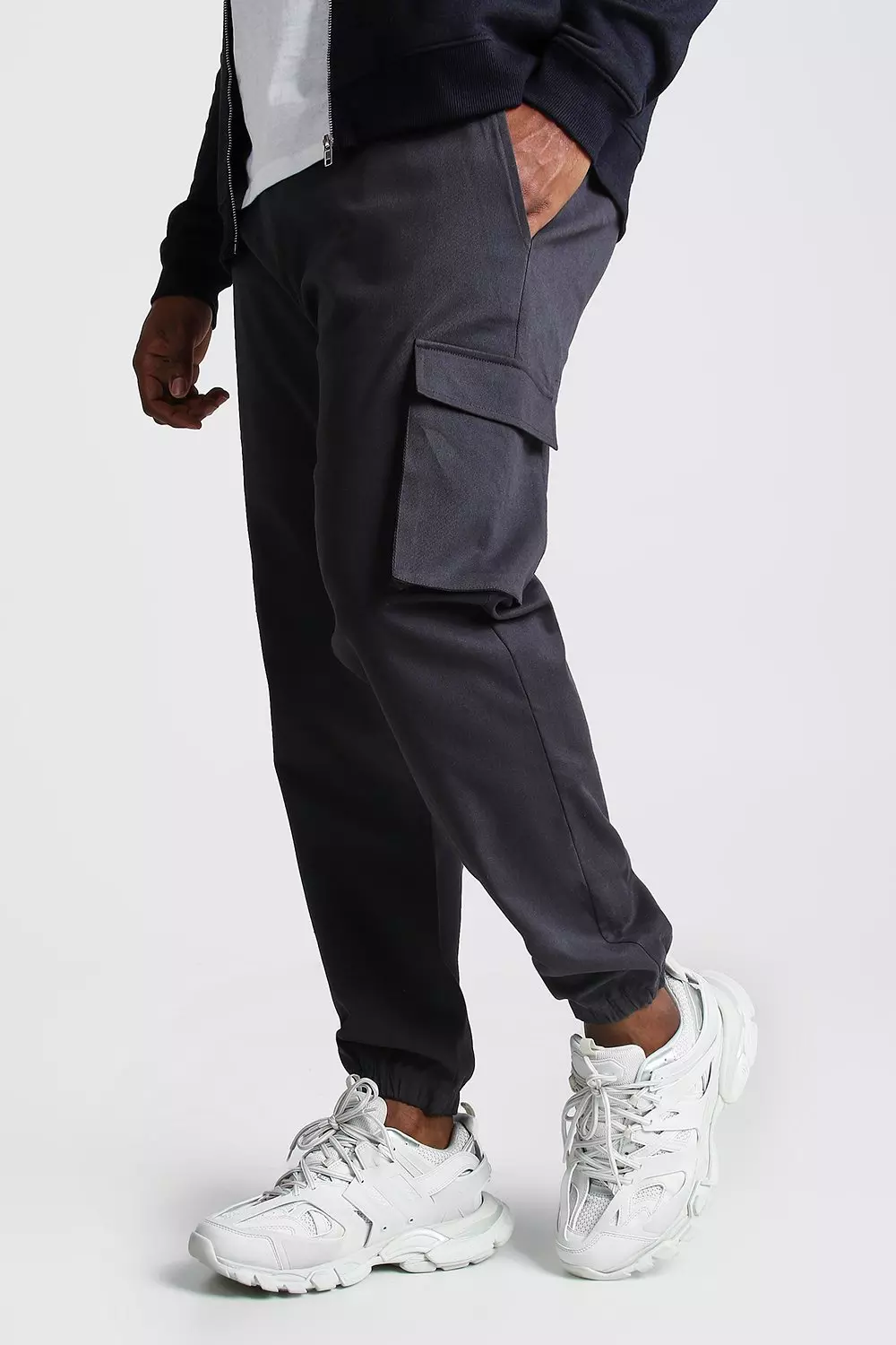 Utility pocket cargo jogger trouser deals