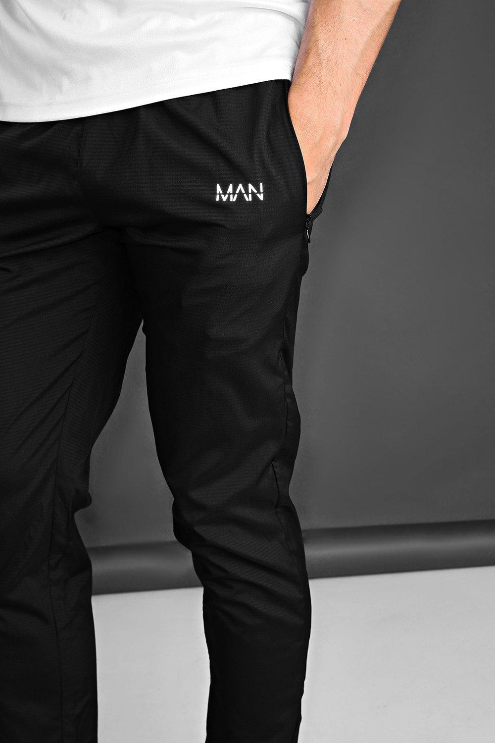 Man Active Gym Skinny Woven Joggers