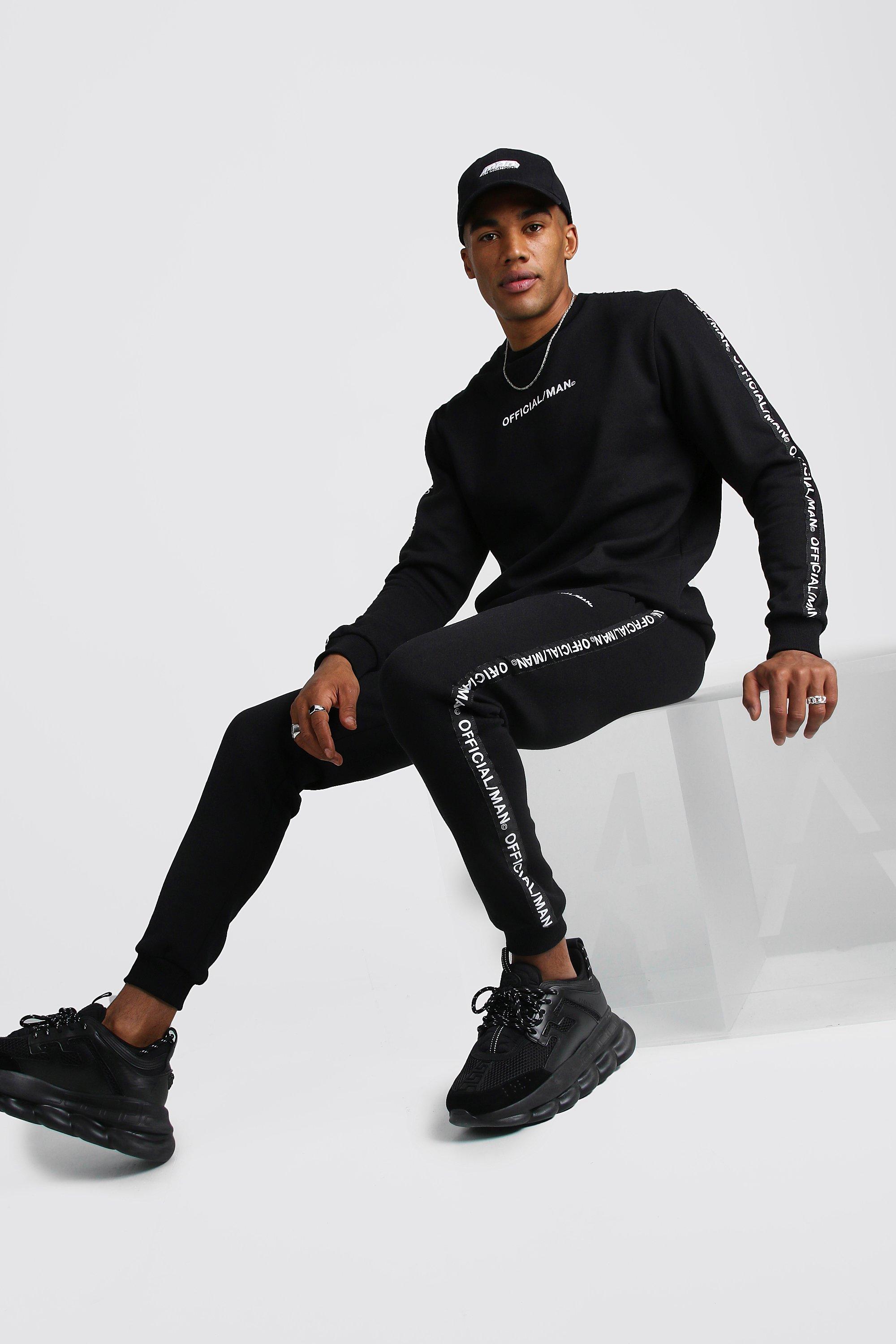 mens tracksuits boohoo