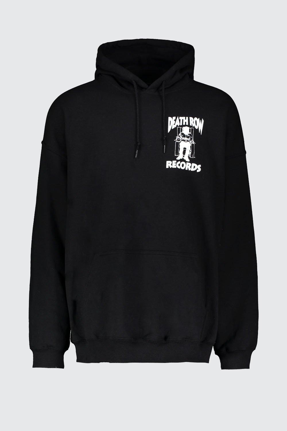 Plus Size Death Row Records License Hoodie