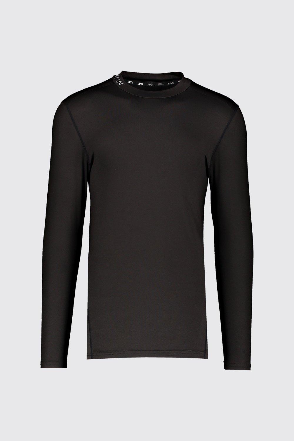 Long Sleeve Shirt Black  compression shirt black – BFIT Fashion