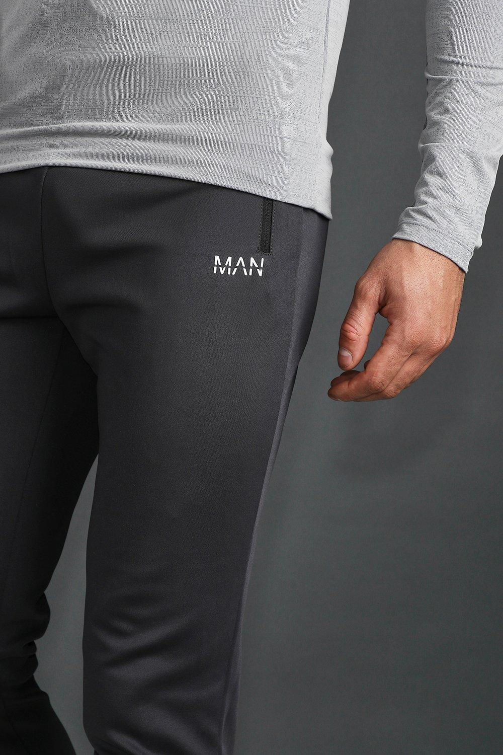 Mens skinny poly joggers deals