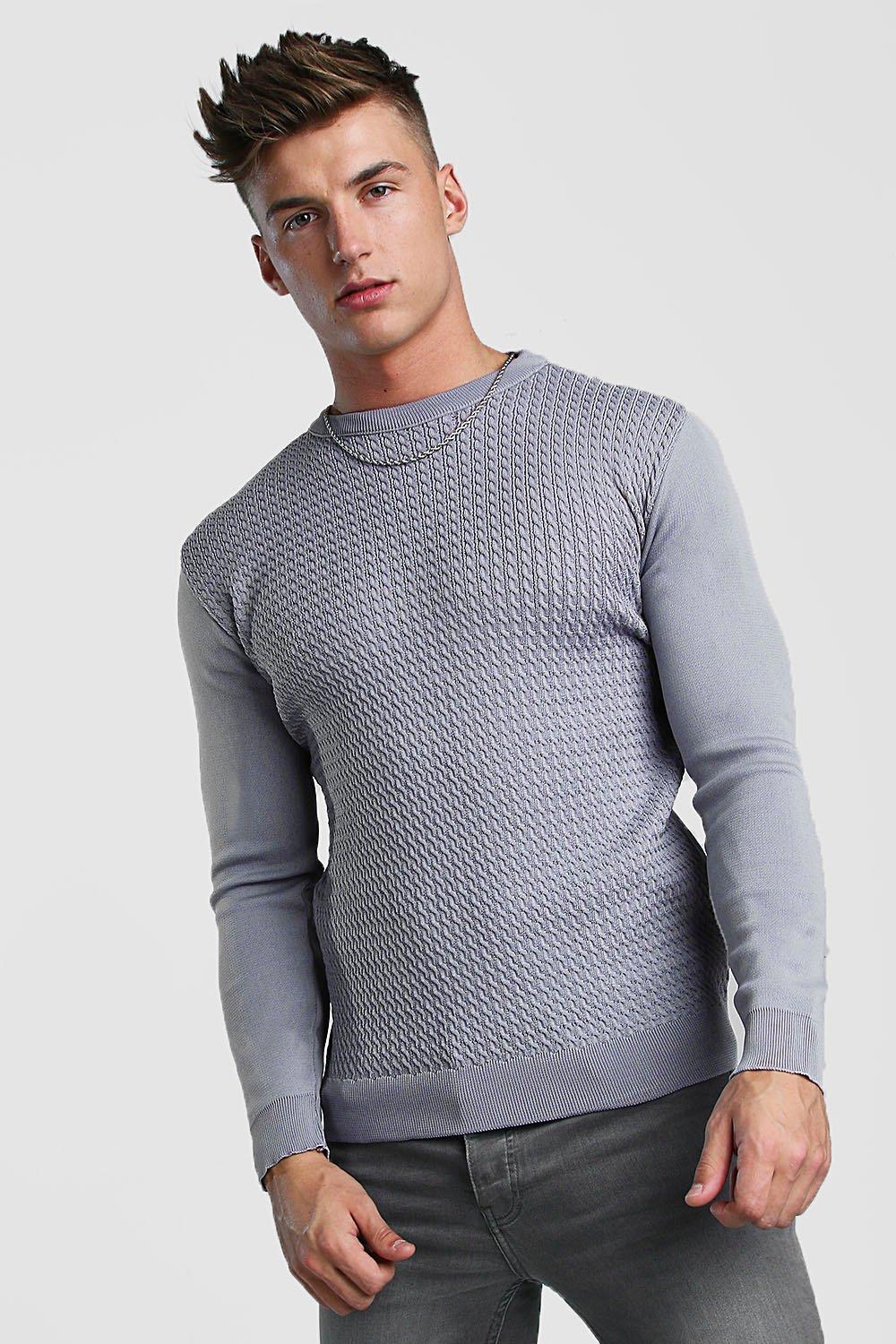muscle fit jumper