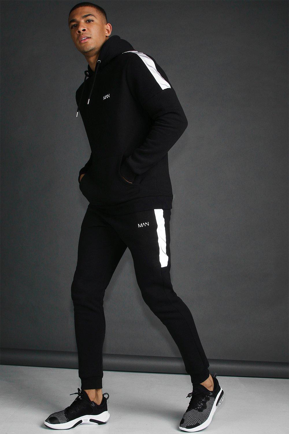 reflective tracksuit men