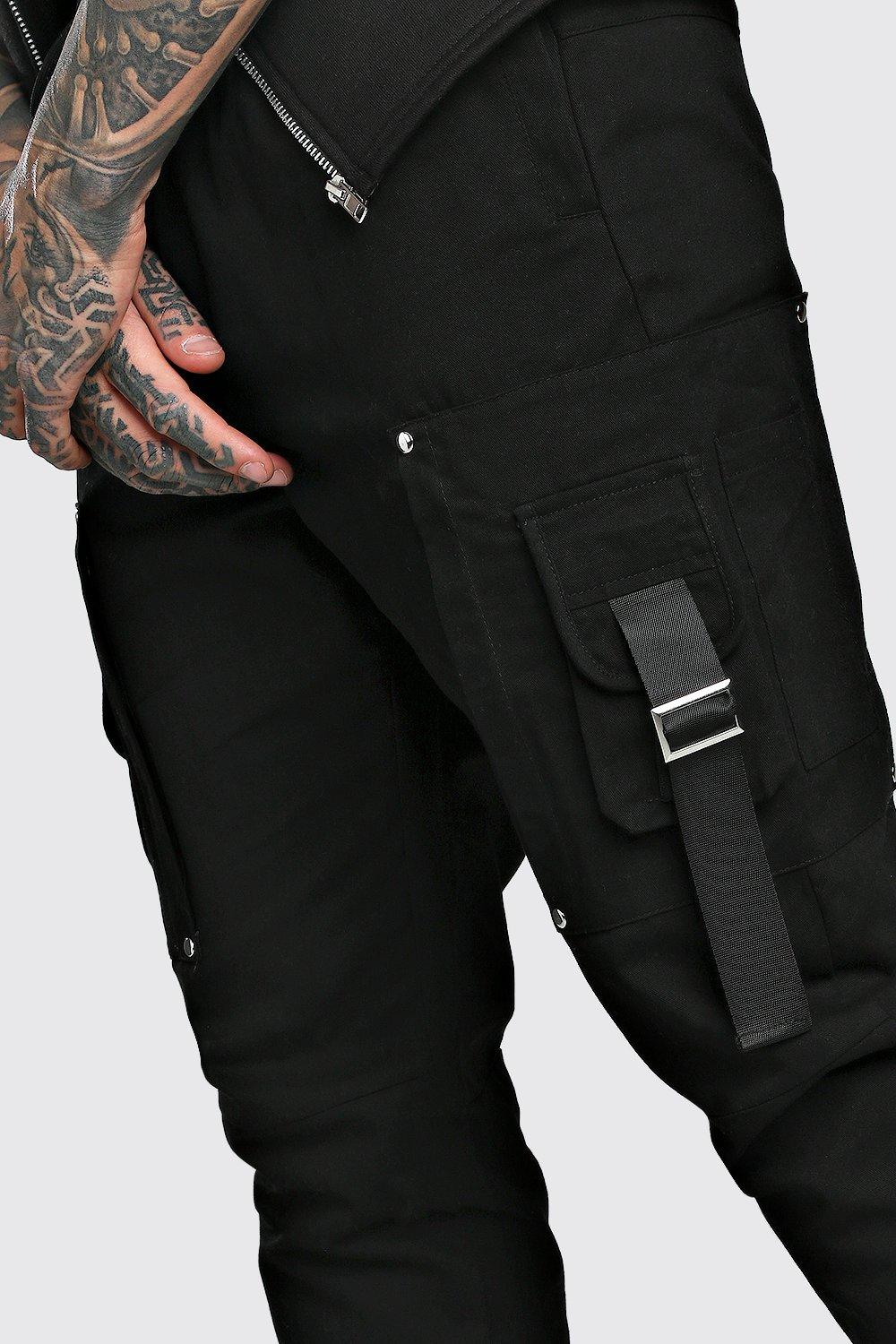 Strap joggers outlet