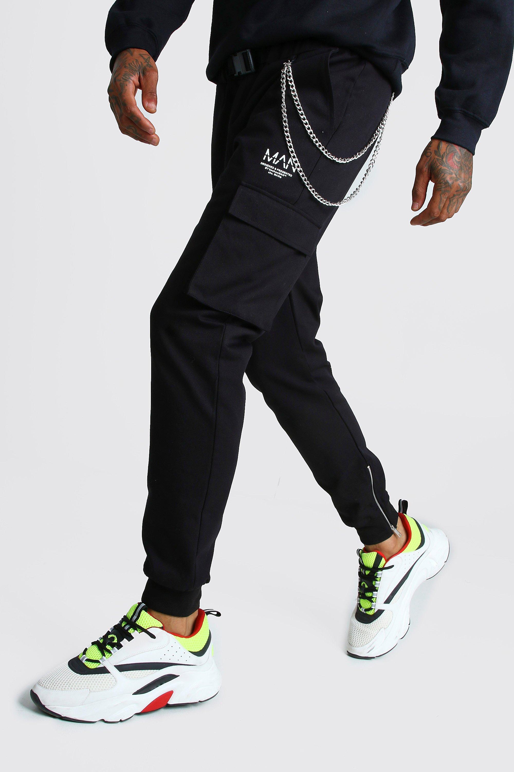 boohoo mens cargo pants