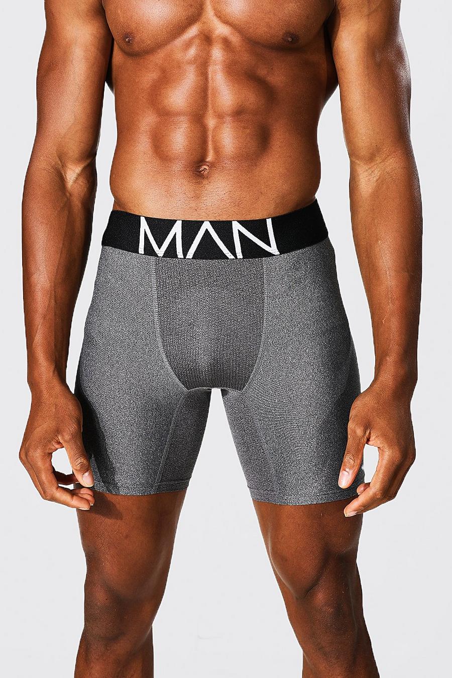 Boxer sport long - MAN, Anthracite image number 1