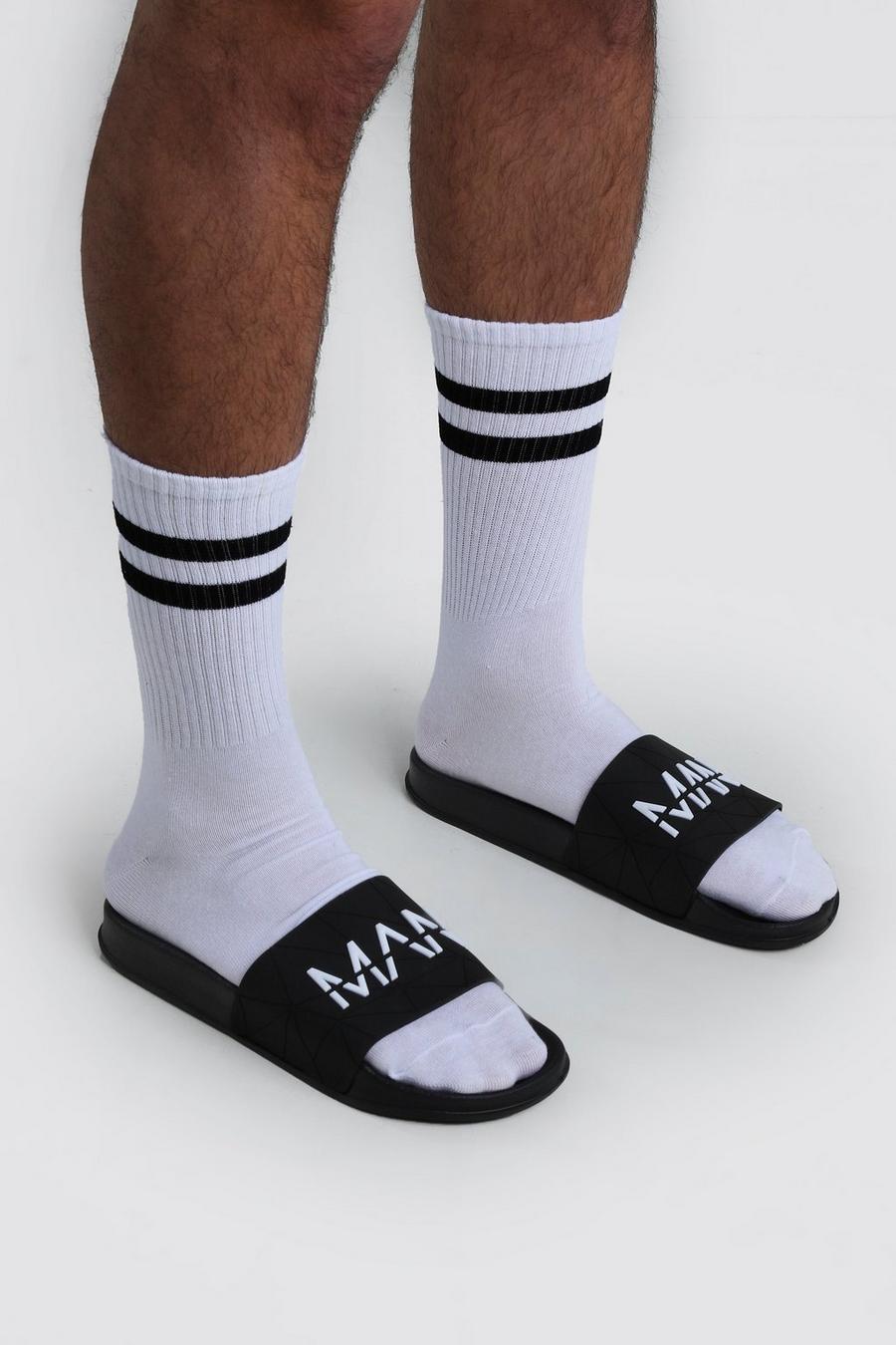 MAN Deboss-slippers image number 1