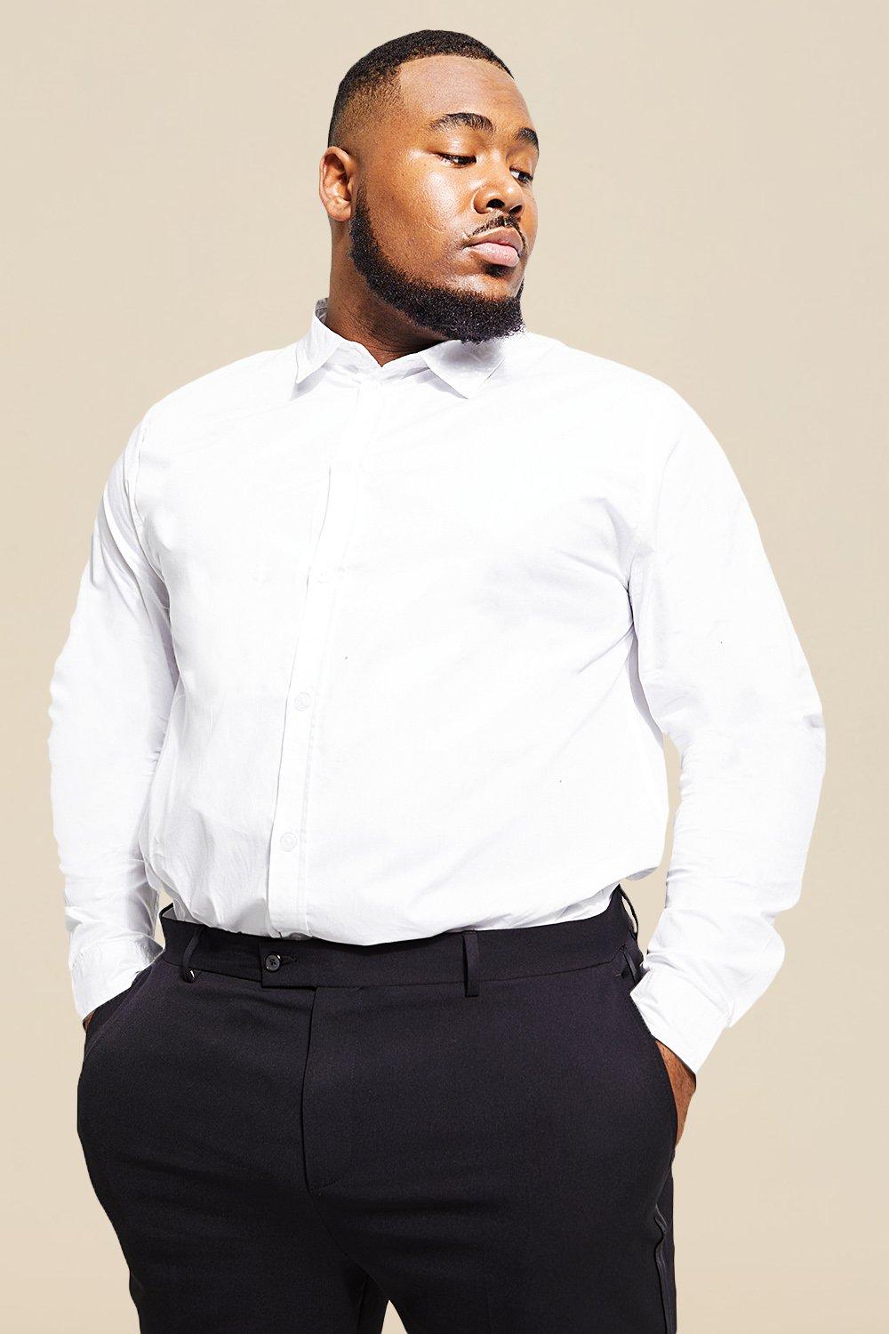 Men's Long Sleeve White Shirts, Dress Shirts