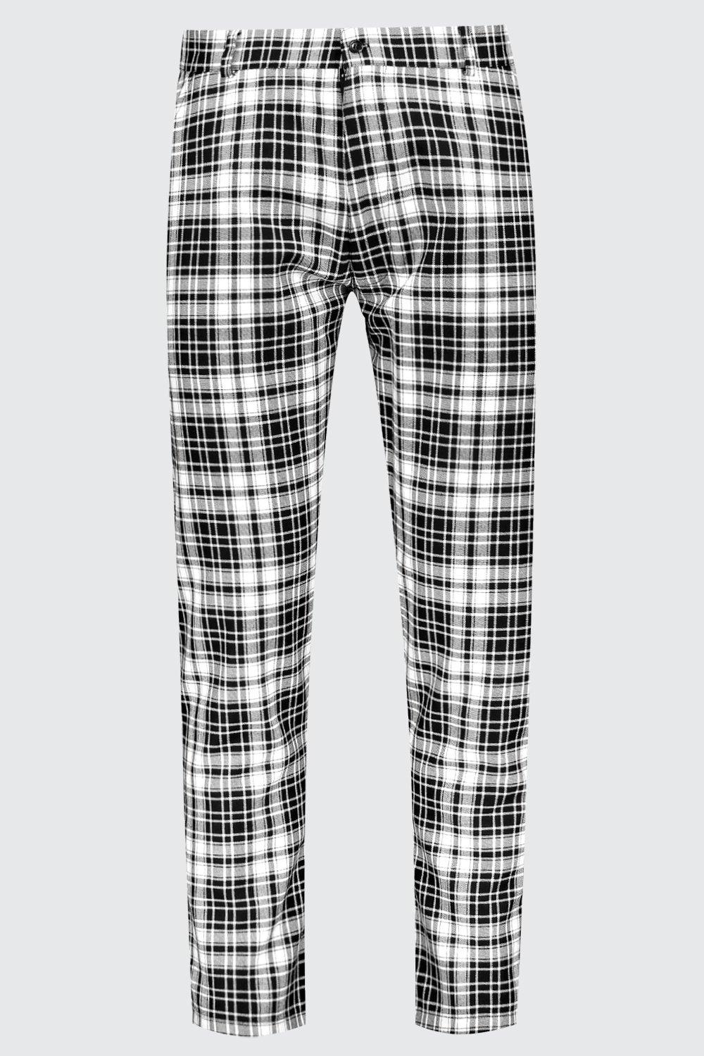 Smart Mono Tartan Trouser