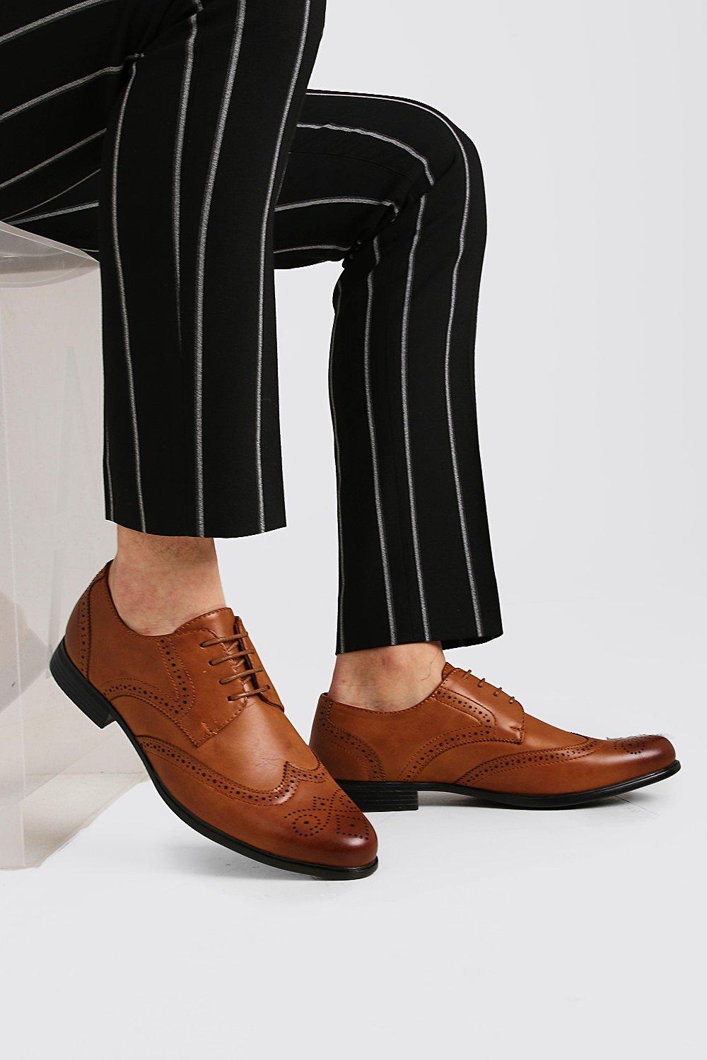 Boohoo brogues clearance