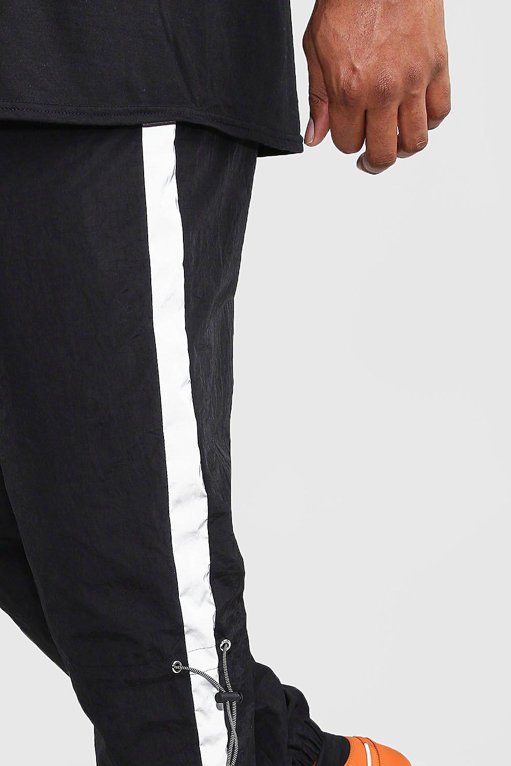 Plus size 2024 reflective joggers